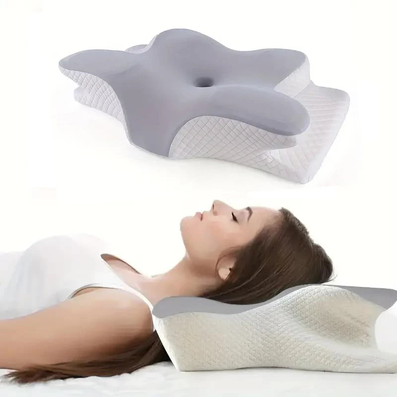 Élu Cervical Support Pillow — Memory Foam Contour Design
