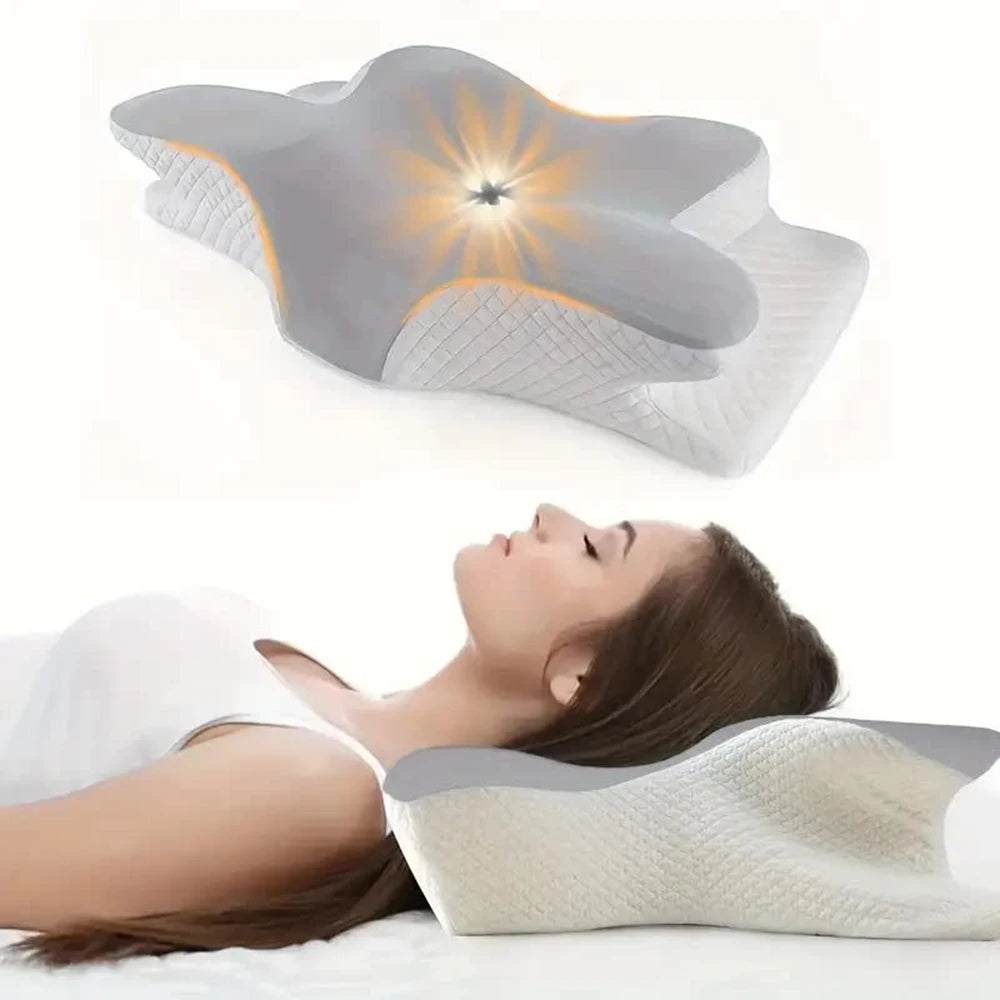 Élu Cervical Support Pillow — Memory Foam Contour Design