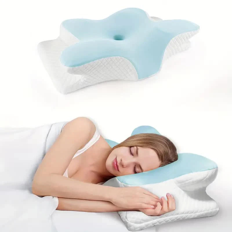 Élu Cervical Support Pillow — Memory Foam Contour Design