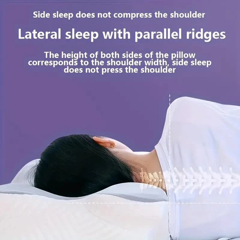 Élu Cervical Support Pillow — Memory Foam Contour Design